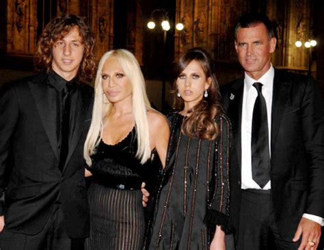 donatella versace family tree|donatella versace husband.